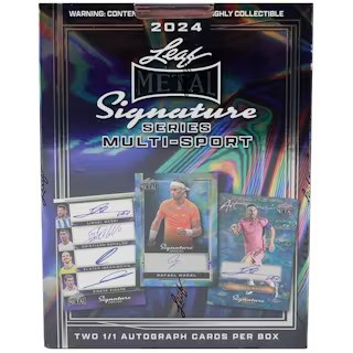 2024 Leaf Metal Signature Series Box