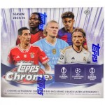 2023/24 Topps UEFA Club Competitions Chrome Soccer Jumbo Box