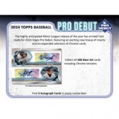 2024 Topps Pro Debut Baseball Jumbo Box