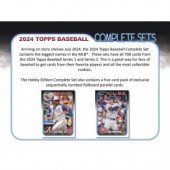 2024 Topps Complete Baseball Factory Set - Hobby
