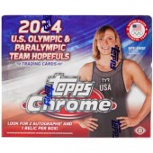 2024 Topps Chrome US Olympic & Paralympic Hopefuls Hobby 12 Box Case